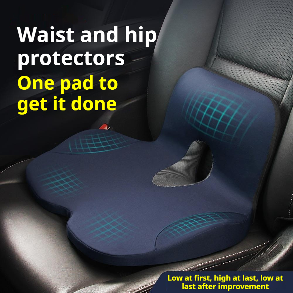 Memory Foam Car Neck Pillow Lumbar Support - 자동차 메인 운전석 부스터 시트 쿠션