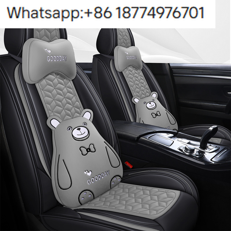 Leather Car Seat Covers Full Set Universal - 2025 신상품 5인승 자동차 시트 보호