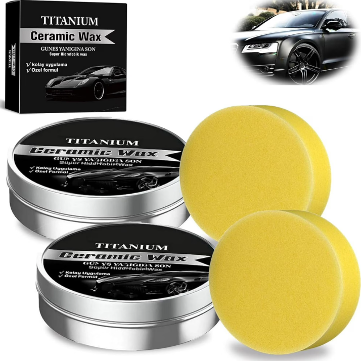 Car Scratch Repair Polishing Wax Paste - 티타늄 세라믹 왁스 자동차 코팅 광택