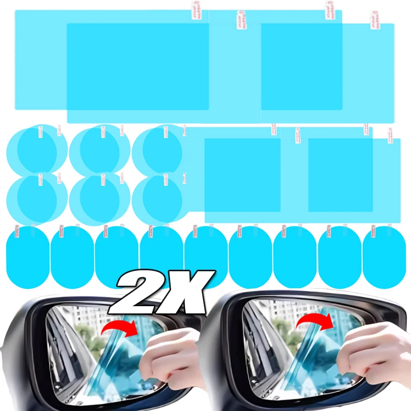 Anti Glare Car Rearview Mirror Film - 자동차 백미러 보호 필름 안티 포그