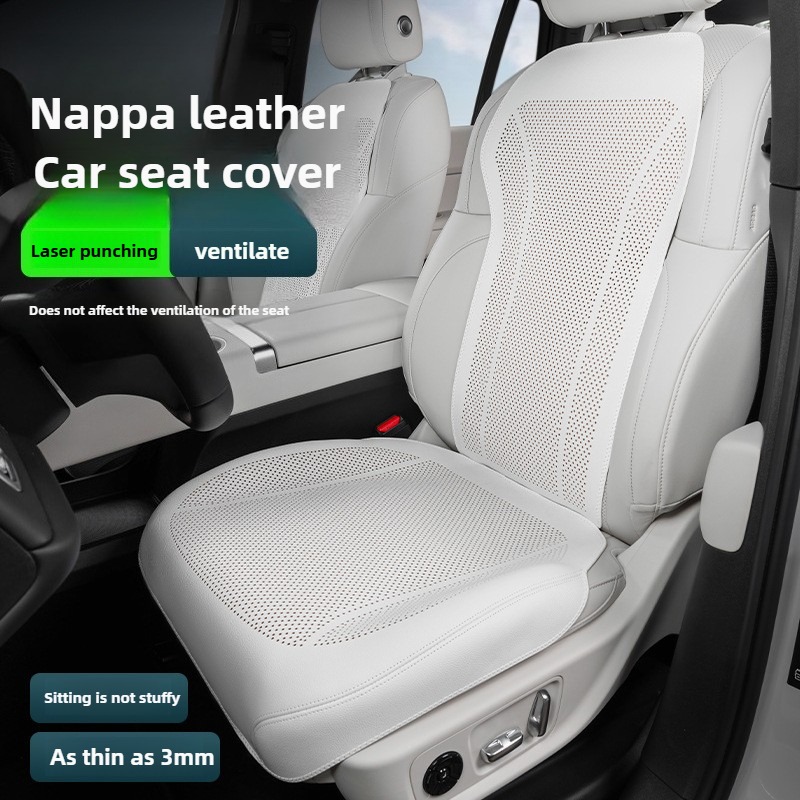 Leather Car Seat Covers Full Set Universal - 통기성 나파 가죽 자동차 시트 커버