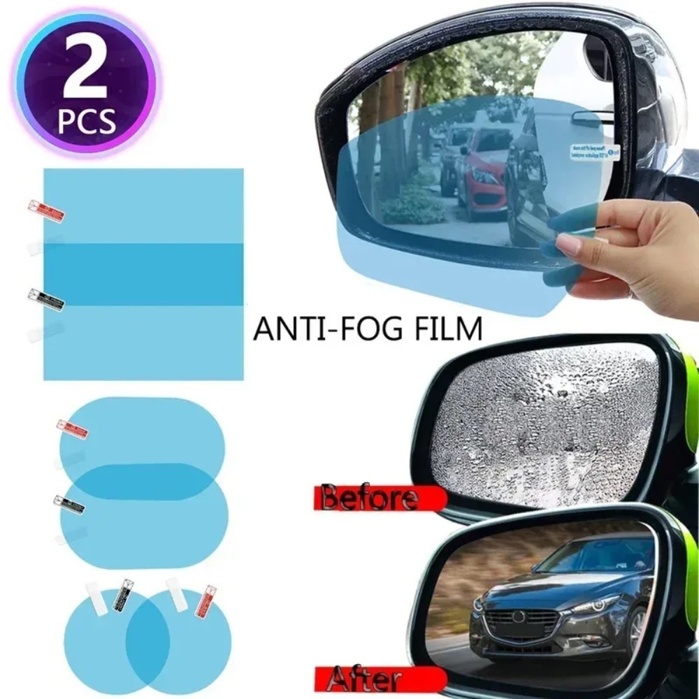 Anti Glare Car Rearview Mirror Film - 자동차 백미러 보호 필름 안티 포그
