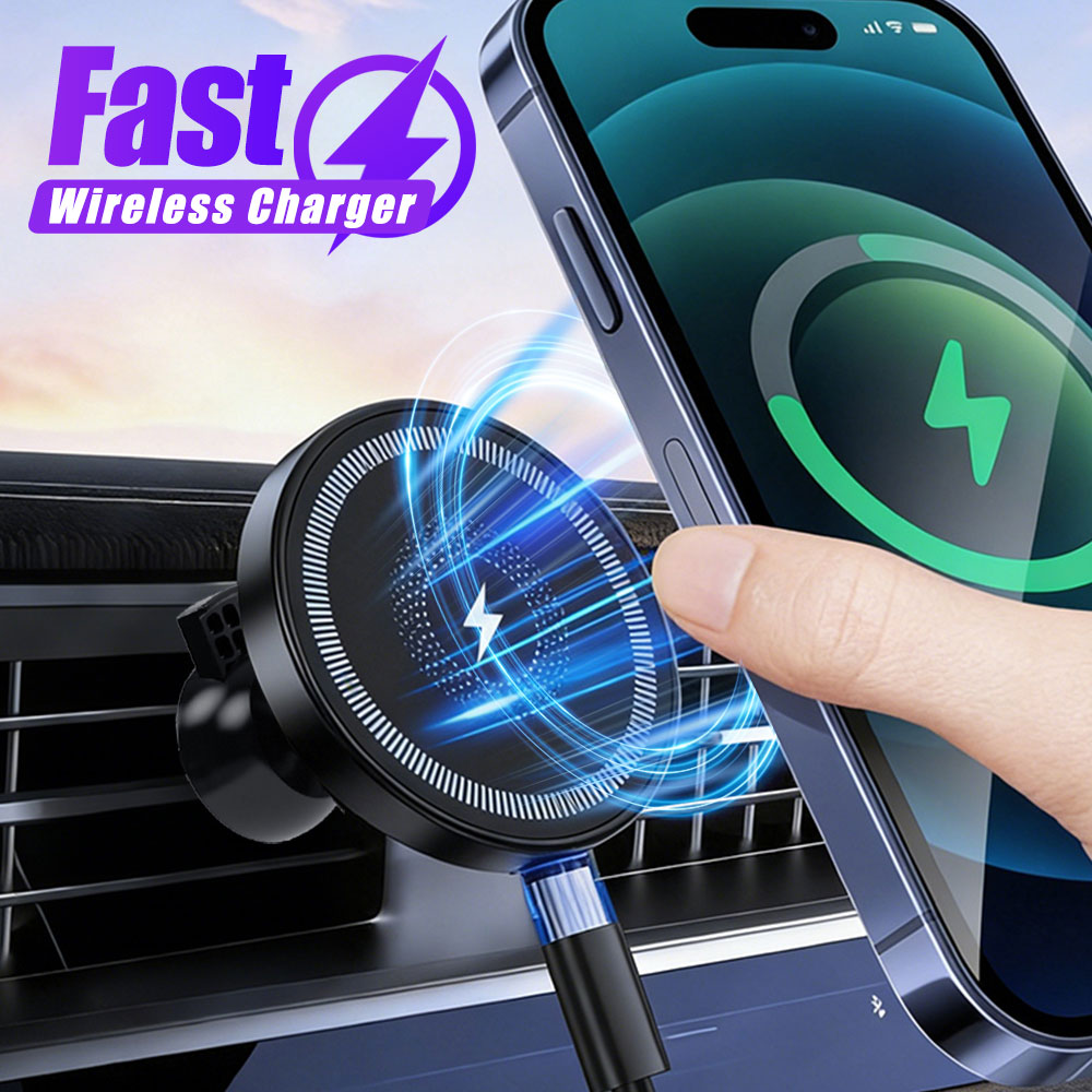 자석식 무선 차량용 충전기 에어벤트 폰 홀더 스탠드 ( - Wireless Car Charger Mount Fast Charging 리뷰 및 가격