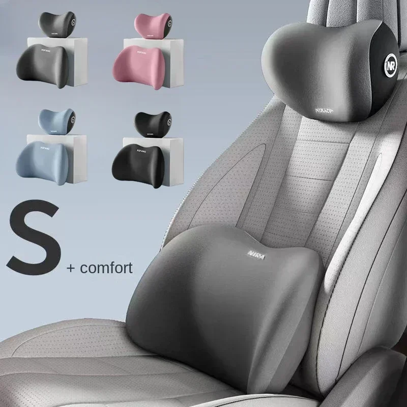 차량용 목베개 메모리폼 자동차 시트 헤드레스트 베개 소 - Memory Foam Car Neck Pillow Lumbar Support 리뷰 및 가격