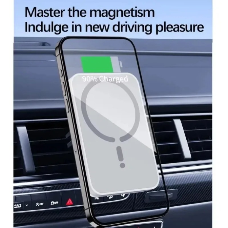 마그네틱 차량용 무선 충전기 에어벤트 GPS 폰 홀더  - Magnetic Phone Holder For Car Vent 리뷰 및 가격