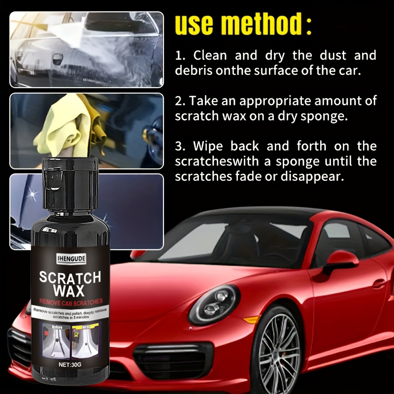 30g 자동차 스크래치 복원 페이스트 1개, 자동차 광 - Car Scratch Repair Polishing Wax Paste 리뷰 및 가격