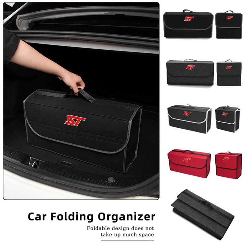자동차 트렁크 보관함 정리함 포드 MK2 ST 레이싱  - Car Trunk Organizer Foldable Storage Box 리뷰 및 가격