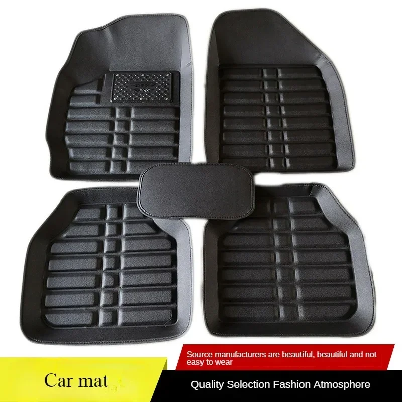 5pcs 프리미엄 쉬운 깨끗한 방수 자동 발 패드 범용 - Car Floor Mats Universal Waterproof Leather 리뷰 및 가격