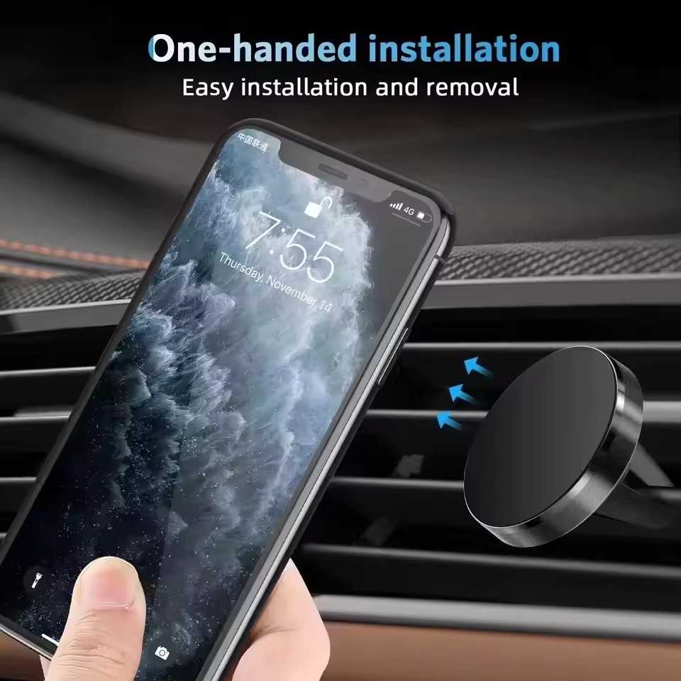 에어벤트 마그넷 스마트폰 모바일 스탠드 마그네틱 차량용 - Magnetic Phone Holder For Car Vent 리뷰 및 가격
