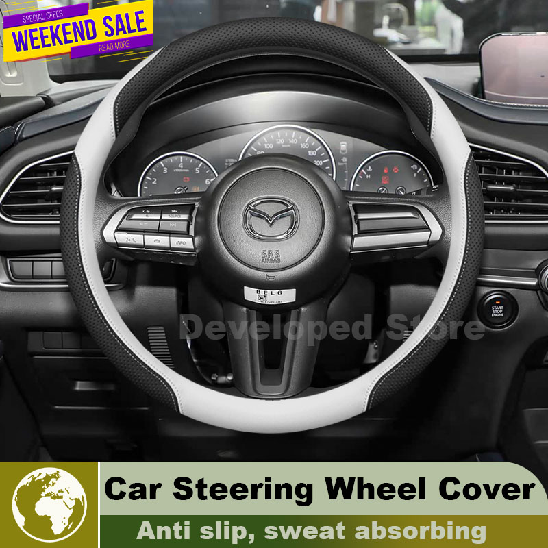 마쓰다 CX-3 CX 3 CX-30 CX 30 2026 - Car Steering Wheel Cover Anti Slip Breathable 리뷰 및 가격