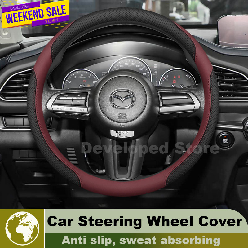 마쓰다 CX-3 CX 3 CX-30 CX 30 2026 - Car Steering Wheel Cover Anti Slip Breathable 리뷰 및 가격
