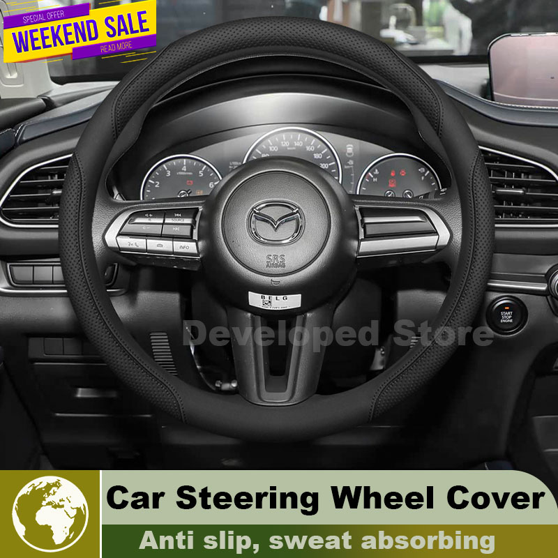 마쓰다 CX-3 CX 3 CX-30 CX 30 2026 - Car Steering Wheel Cover Anti Slip Breathable 리뷰 및 가격