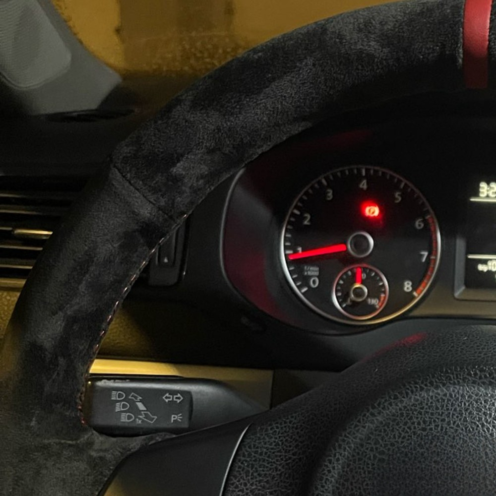 브레이드 자동차 핸들 커버, 미끄럼 방지 스웨이드 가죽 - Car Steering Wheel Cover Anti Slip Breathable 리뷰 및 가격