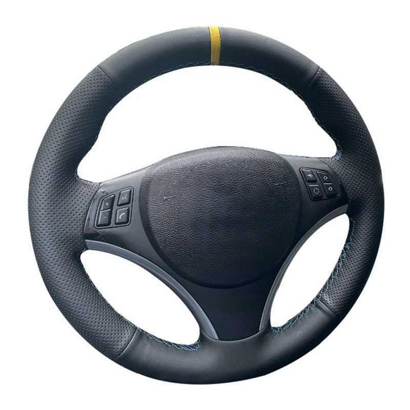 맞춤형 자동차 핸들 커버 미끄럼 방지 나파 인조 가죽, - Car Steering Wheel Cover Anti Slip Breathable 리뷰 및 가격