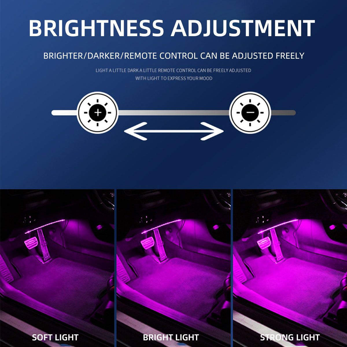 2/4in1 네온 12/18 LED 자동차 실내 무드등 - Led Ambient Interior Car Lights App Control 리뷰 및 가격