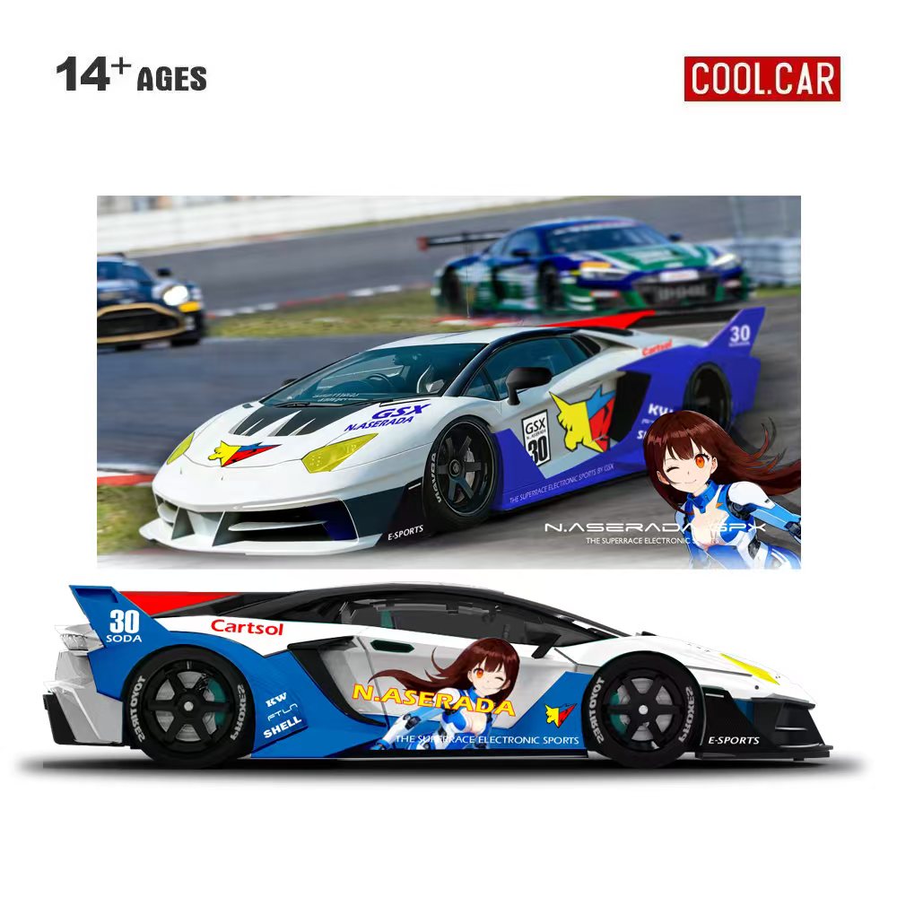 멋진 자동차 1:64 GTEVO 슈퍼레이스 전자 스포츠 - Car Electronics 리뷰 및 가격
