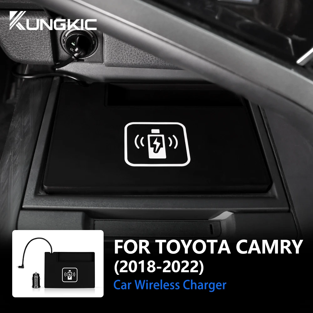 Toyota Camry 70 XV70 2018 2019 - Wireless Car Charger Mount Fast Charging 리뷰 및 가격