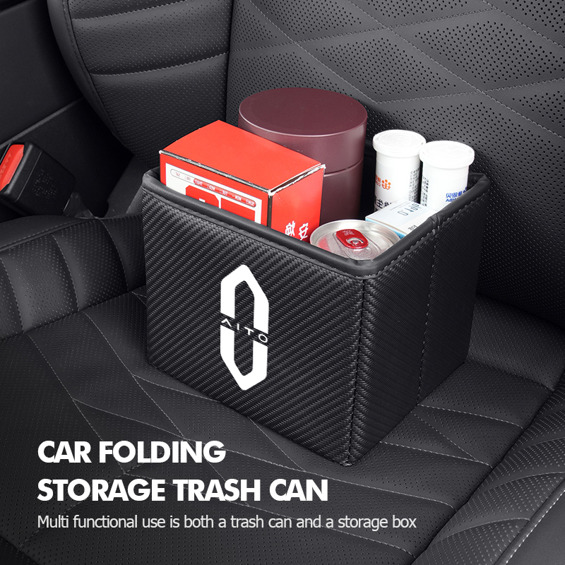 Aito M5 M7 2022 2023용 자동차 쓰레기통 - Waterproof Car Trash Can With Lid 리뷰 및 가격