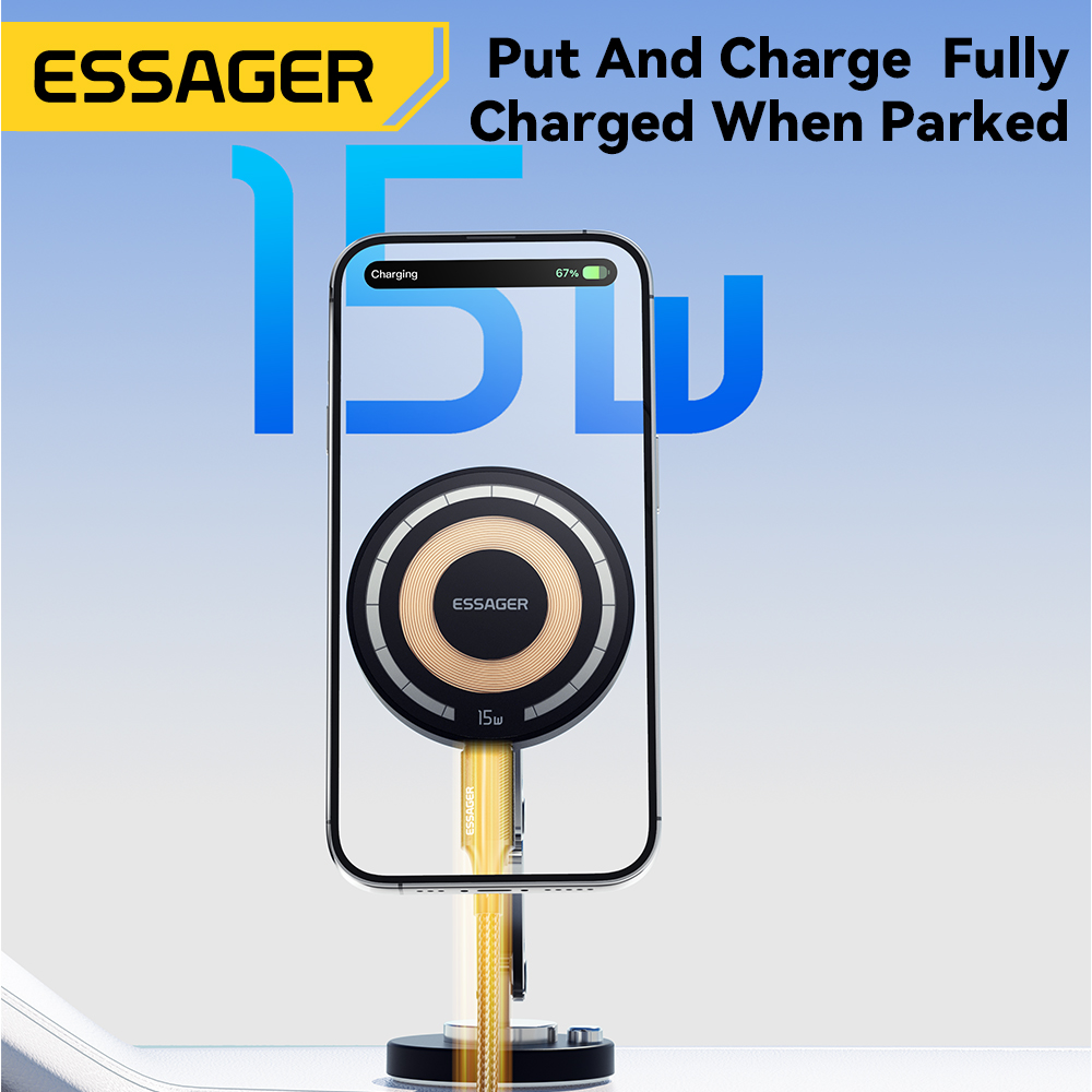 Essager 마그네틱 무선 충전기 차량용 휴대폰 거치 - Wireless Car Charger Mount Fast Charging 리뷰 및 가격