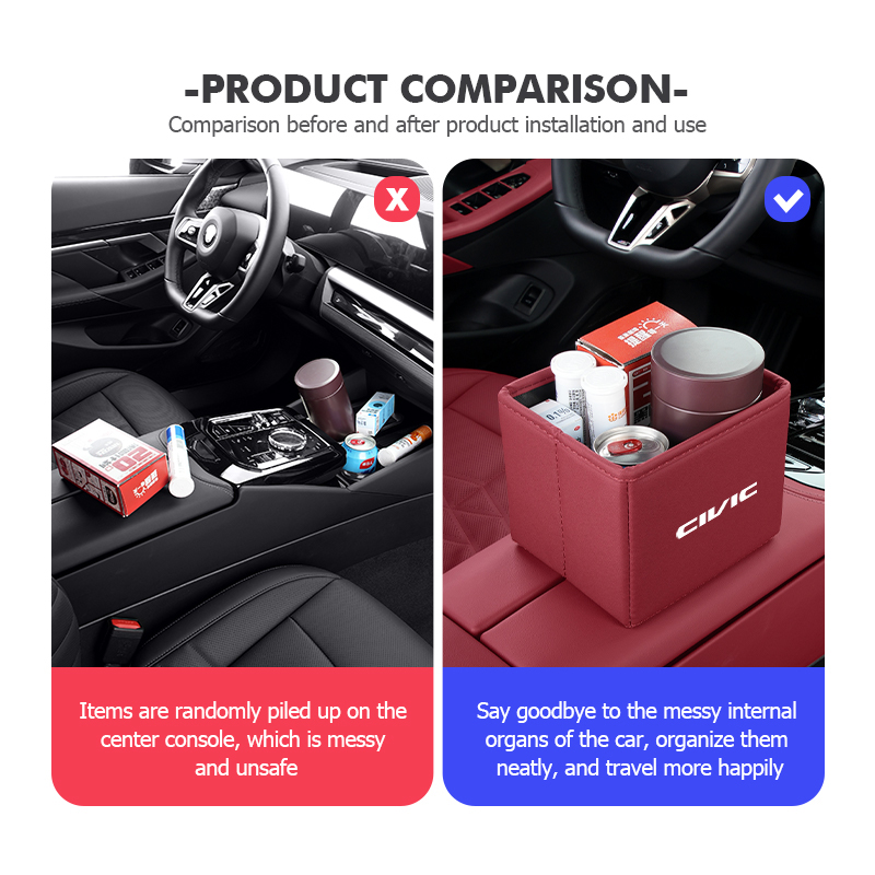 자동차 쓰레기통 접이식 쓰레기 방수 정리 가방 혼다 어 - Waterproof Car Trash Can With Lid 리뷰 및 가격