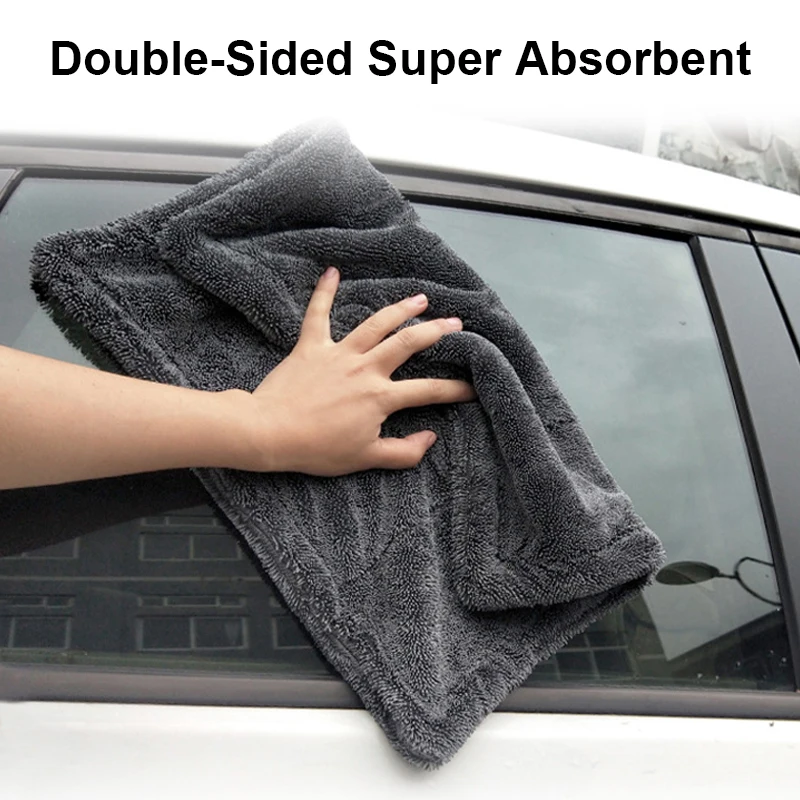 1-3개입 자동차 세차용 마이크로파이버 트위스트 타월  - Microfiber Car Drying Towel Super Absorbent 리뷰 및 가격