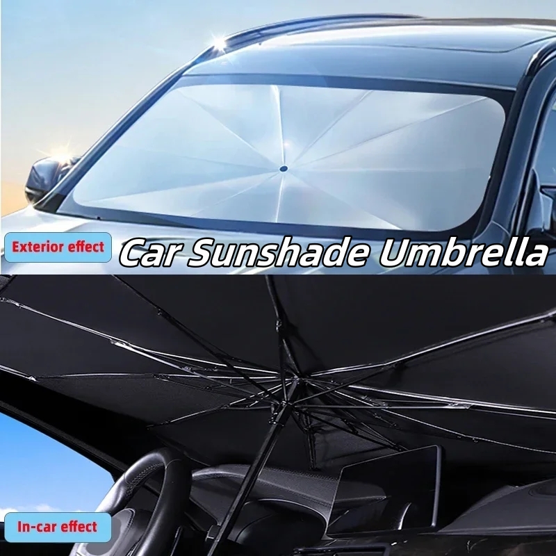 자동차 차양 앞 유리 우산 앞 차양 파라솔 접이식 여름 - Car Sunshade Windshield Umbrella Foldable 리뷰 및 가격