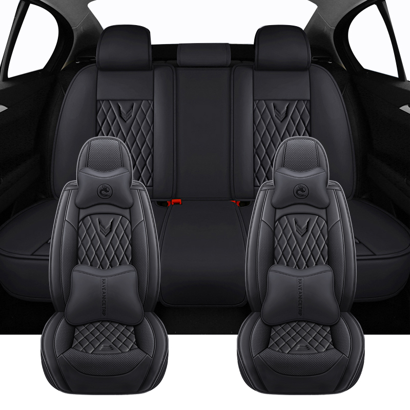 Mitsubishi L200 ASX Outlander  - Leather Car Seat Covers Full Set Universal 리뷰 및 가격