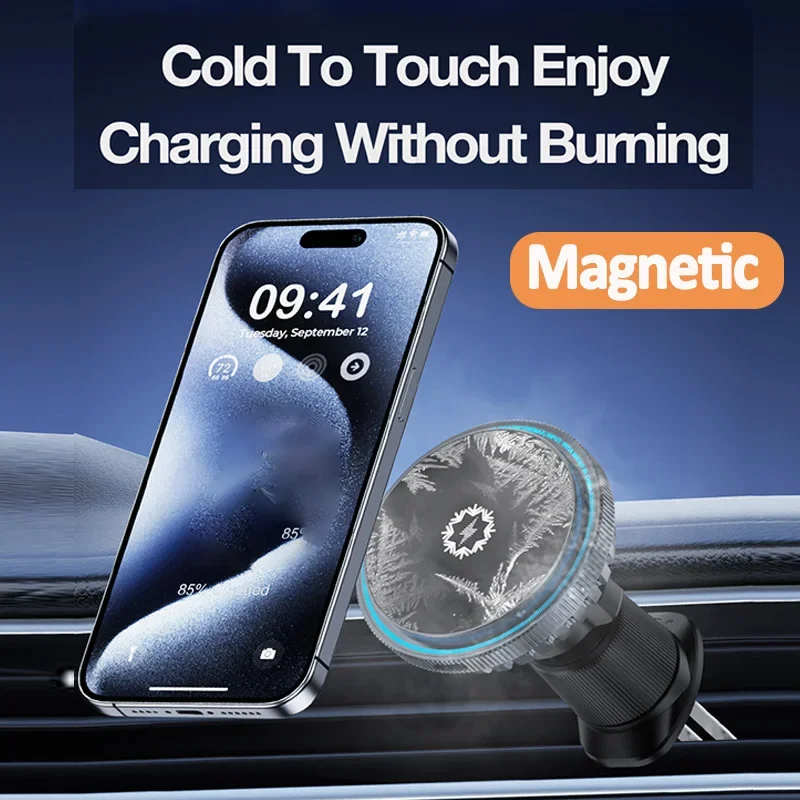 아이폰 17 16 15 14 프로 맥스용 아이스 쿨링  - Wireless Car Charger Mount Fast Charging 리뷰 및 가격