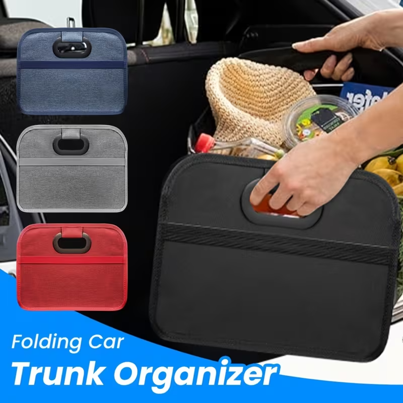 접이식 자동차 트렁크 수납함 옥스포드 원단 SUV 정리 - Car Trunk Organizer Foldable Storage Box 리뷰 및 가격