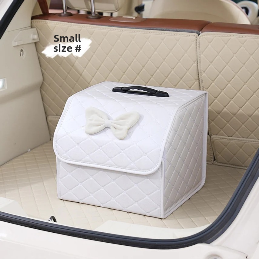 자동차 트렁크 수납함, 다이아몬드 패턴 접이식 자동차  - Car Trunk Organizer Foldable Storage Box 리뷰 및 가격