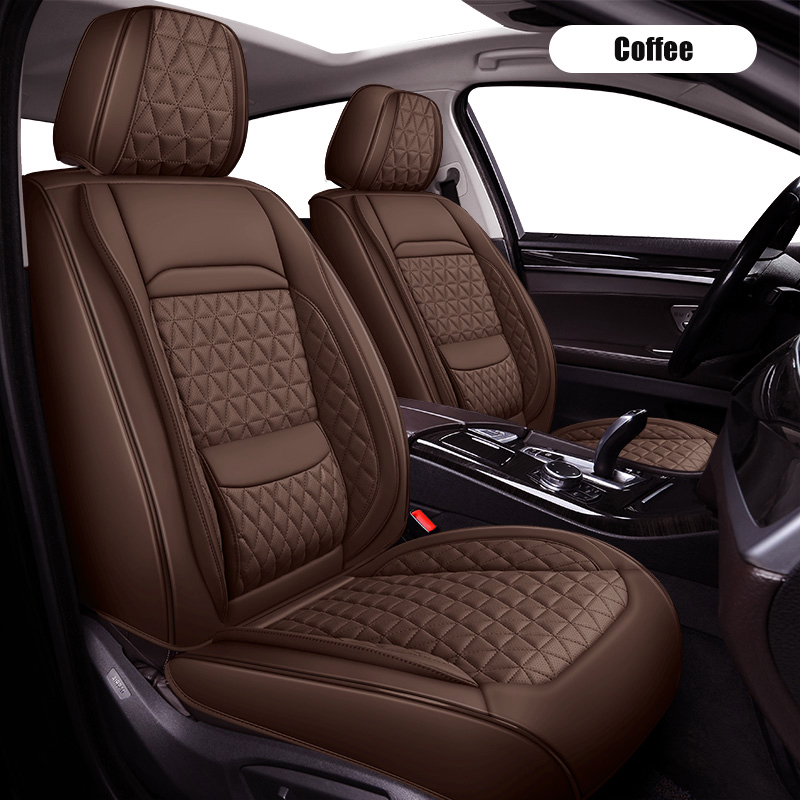 자동차 시트 커버 풀 세트, 대부분의 차량 SUV 픽업 - Leather Car Seat Covers Full Set Universal 리뷰 및 가격