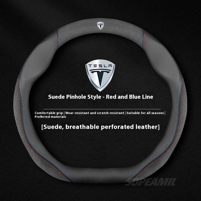 테슬라 모델 3 모델 Y 모델 S 모델 X 로드스터 스 - Car Steering Wheel Cover Anti Slip Breathable 리뷰 및 가격
