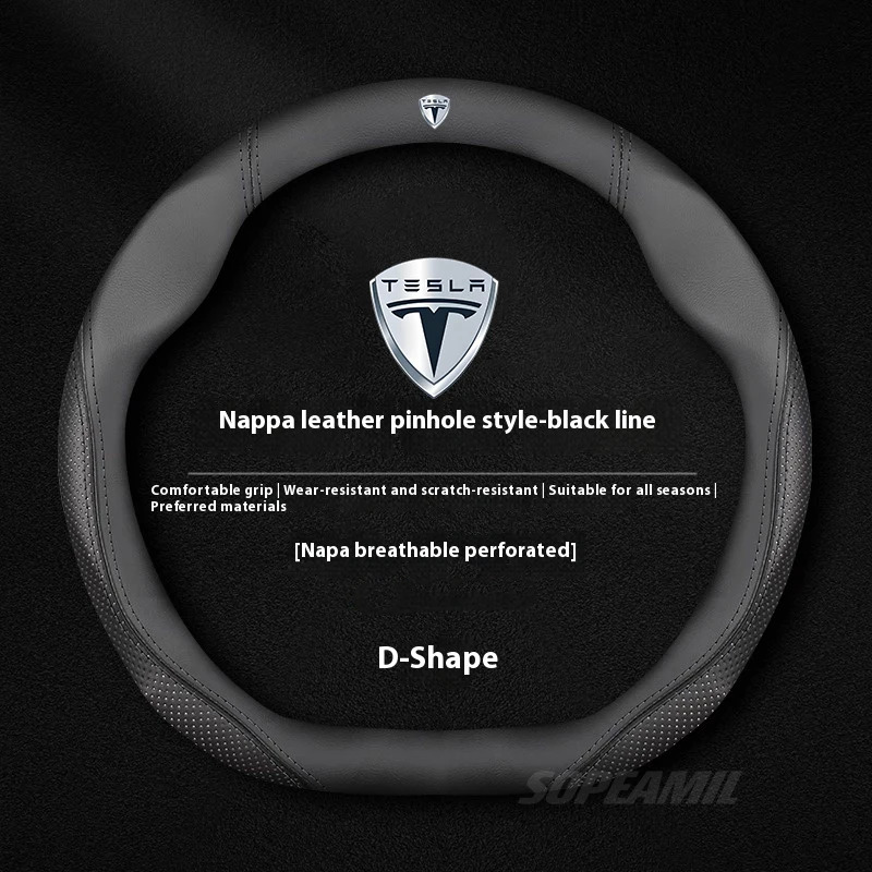 테슬라 모델 3 모델 Y 모델 S 모델 X 로드스터 스 - Car Steering Wheel Cover Anti Slip Breathable 리뷰 및 가격