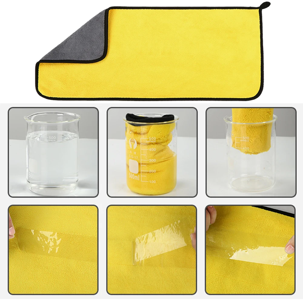 60x160cm 마이크로 화이버 청소 타올 슈퍼 흡수성 - Microfiber Car Drying Towel Super Absorbent 리뷰 및 가격