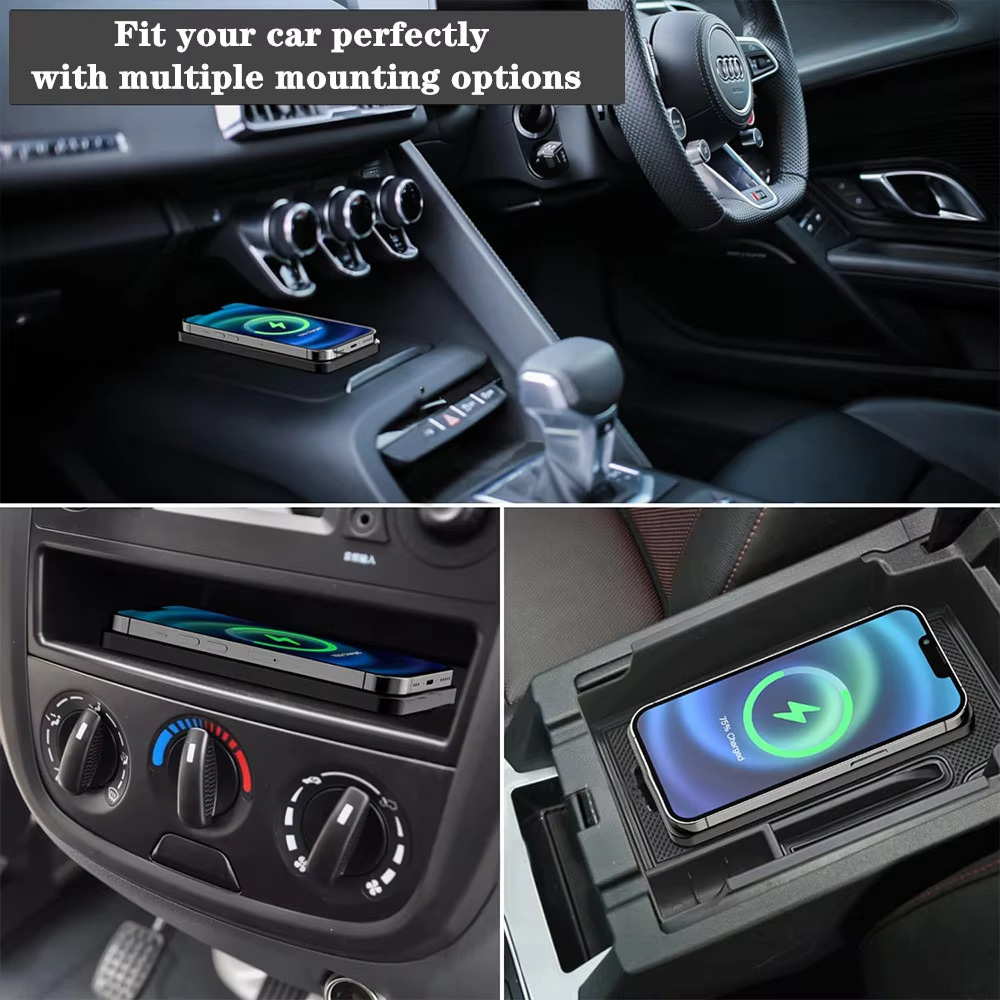 15W 무선 충전기 차량용 미끄럼 방지 패드 무선 고속 - Wireless Car Charger Mount Fast Charging 리뷰 및 가격