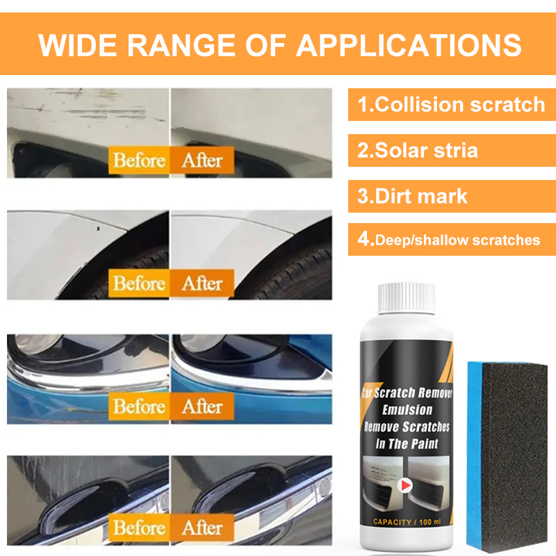 자동차 스크래치 제거 페인트 관리 도구 자동 스월 제거 - Car Scratch Repair Polishing Wax Paste 리뷰 및 가격